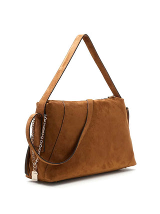 WOMEN'S SHOULDER BAG - GUESS COGNAC - HWSG97 45180 2