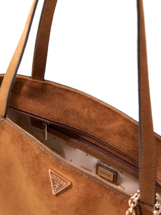 WOMEN'S SHOULDER BAG - GUESS COGNAC - HWSG97 45180 3