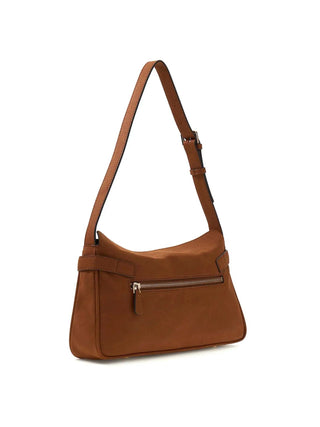 WOMEN'S SHOULDER BAG - GUESS COGNAC - HWSG97 54180 2