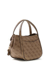 WOMEN'S HANDBAG - GUESS BROWN - HWSG97 56050 2