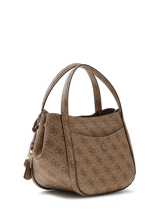 WOMEN'S HANDBAG - GUESS BROWN - HWSG97 56050 2