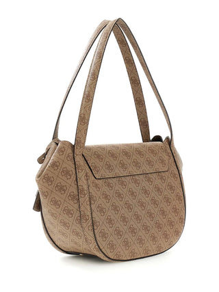 WOMEN'S SHOULDER BAG - GUESS BROWN - HWSG97 56190 2