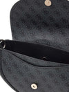 WOMEN'S SHOULDER BAG - GUESS CHARCOAL - HWSG97 56210 3