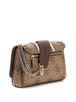WOMEN'S SHOULDER BAG - GUESS BROWN - HWSS96 72210 2
