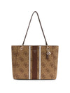 WOMEN'S TOTE BAG - GUESS BROWN - HWSS96 72250 1
