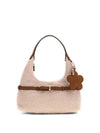 HOBO DONNA - GUESS BIANCO-COGNAC - HWWS23 25770 1