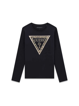T-SHIRT RAGAZZA - GUESS KIDS NERO - J6BI02 K5771 1