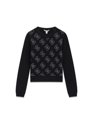 MAGLIA RAGAZZA - GUESS KIDS NERO - J6BR13 Z1347