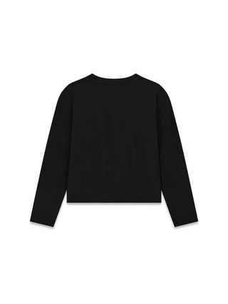 T-SHIRT RAGAZZA - GUESS KIDS NERO - J6YI04 K3671 2