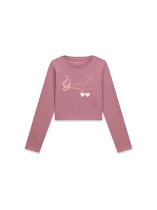 T-SHIRT RAGAZZA - GUESS KIDS ROSA - J6YI35 K3774