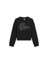 FELPA RAGAZZA - GUESS KIDS NERO - J6YQ05 K3899 1