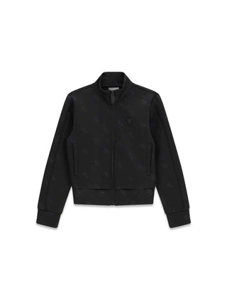 FELPA RAGAZZA - GUESS KIDS NERO - J6YQ16 K4934