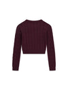 MAGLIA RAGAZZA - GUESS KIDS BORDEAUX - J6YR11 Z0843 2