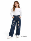 PANTALONE BAMBINA - GUESS KIDS NERO - K6BA02 D2167 3