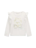 T-SHIRT BAMBINA - GUESS KIDS BIANCO - K6BI05 K5802