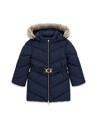 GIUBBOTTO BAMBINA - GUESS KIDS BLU - K6BL03 W3963 1