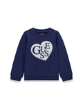 POLO BAMBINA - GUESS KIDS BLU - K6BQ07 K5904