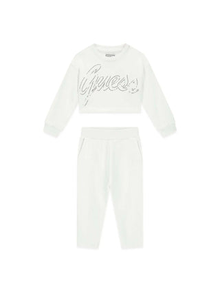 PANTALONE BAMBINA - GUESS KIDS BIANCO - K6YG06 K4423