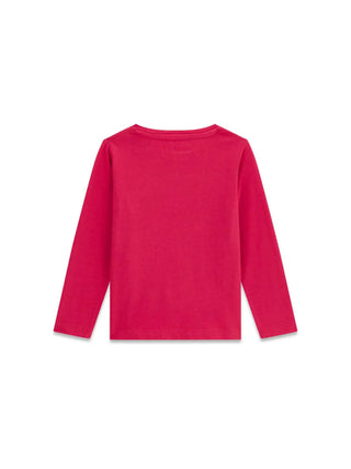 T-SHIRT BAMBINA - GUESS KIDS FUXIA - K6YI02 K3663 2