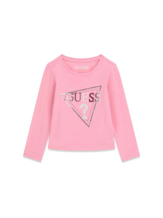 T-SHIRT BAMBINA - GUESS KIDS ROSA - K6YI08 K3673