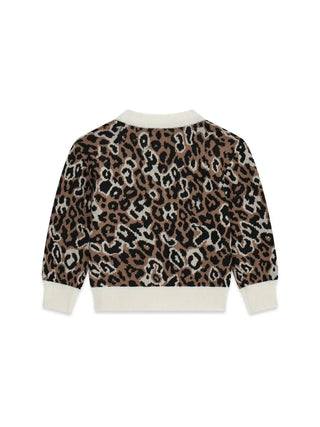 MAGLIA BAMBINA - GUESS KIDS LEOPARDO - K6YR05 Z0816 2