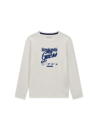 T-SHIRT RAGAZZO - GUESS KIDS BIANCO - L6YI10 K3723 1