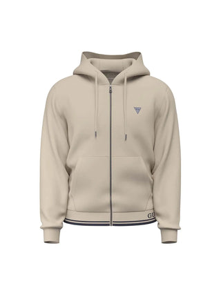 FELPA UOMO - GUESS APPAREL BEIGE - M6BQ48 K6168 1