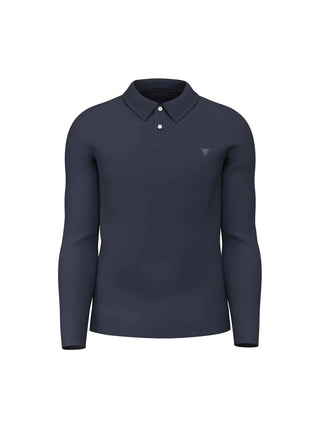 MEN'S POLO SHIRT - GUESS APPAREL BLUE - M6YP36 K4395