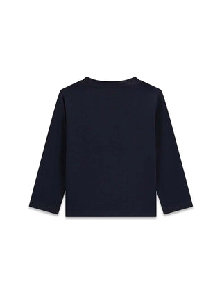 T-SHIRT BAMBINO - GUESS KIDS BLU - N6BI17 K5870 2