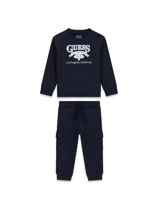 COMPLETO BAMBINO - GUESS KIDS BLU - N6YG04 K4080