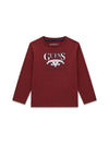T-SHIRT BAMBINO - GUESS KIDS BORDEAUX - N6YI12 K3800 1