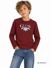 T-SHIRT BAMBINO - GUESS KIDS BORDEAUX - N6YI12 K3800 3