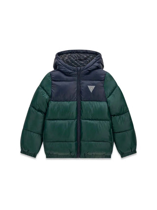 GIUBBOTTO BAMBINO - GUESS KIDS VERDE - N6YL01 W2656