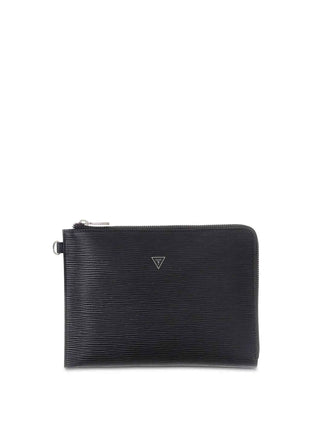 MEN'S POUCH - GUESS BLACK - PMMIPW P6335 1