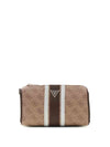 WOMEN'S CLUTCH BAG - GUESS BROWN - PW7572 P6352 1
