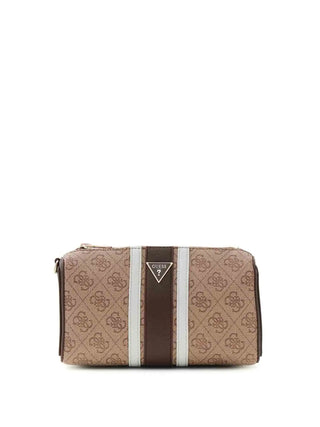 WOMEN'S CLUTCH BAG - GUESS BROWN - PW7572 P6352