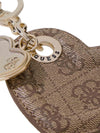 WOMEN'S KEYCHAIN - GUESS BROWN - RW7567 P6301 3