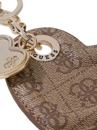 WOMEN'S KEYCHAIN - GUESS BROWN - RW7567 P6301 3