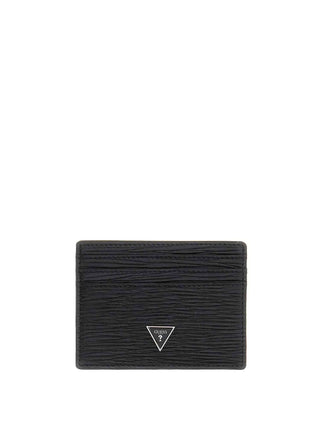 MEN'S WALLET - GUESS BLACK - SMMIPR LEA25 1