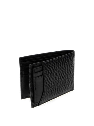 MEN'S WALLET - GUESS BLACK - SMMIPR LEA92 3