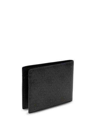 MEN'S WALLET - GUESS BLACK - SMVELE LEA20 3
