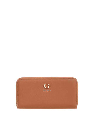 WOMEN'S WALLET - GUESS CARAMEL - SWBG97 39146