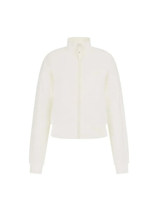 WOMEN'S SWEATSHIRT - GUESS ATHLEISURE WHITE - V2YQ17 K7UW2 1
