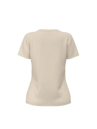 WOMEN'S T-SHIRT - GUESS ATHLEISURE CREAM - V3BI11 J1314 2