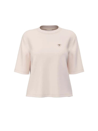 WOMEN'S T-SHIRT - GUESS ATHLEISURE WHITE - V4BI21 I3Z14 1
