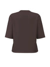 WOMEN'S T-SHIRT - GUESS ATHLEISURE COFFEE - V4BI21 I3Z14 2