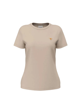 WOMEN'S T-SHIRT - GUESS ATHLEISURE TAUPE - V4YI09 J1314 1