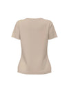 WOMEN'S T-SHIRT - GUESS ATHLEISURE TAUPE - V4YI09 J1314 2