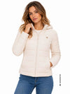 WOMEN'S JACKET - GUESS ATHLEISURE WHITE - V4YL04 WF3X0 3