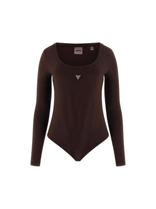 WOMEN'S SWEATER - GUESS ATHLEISURE COFFEE - V4YP07 J1314
